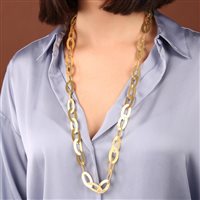 Collar Etrusca Mujer Mirage in Aleación de Metal WSET00459YG - WSET00459YG